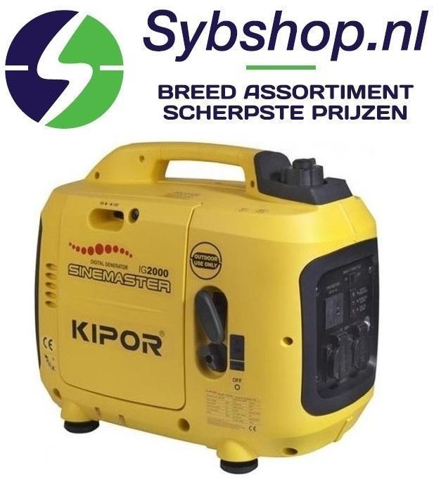 Aggregaat/generator Kipor IG2000 Sinemaster (2000W inverter)