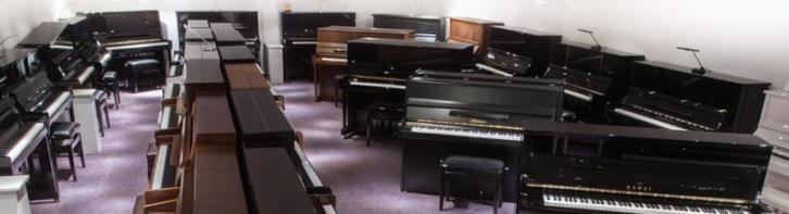 Ruim assortiment Tweedehands Piano's met 10 jaar Garantie