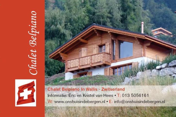 Vrijstaand 8 pers. nieuw chalet Nendaz Wallis Zwitserland