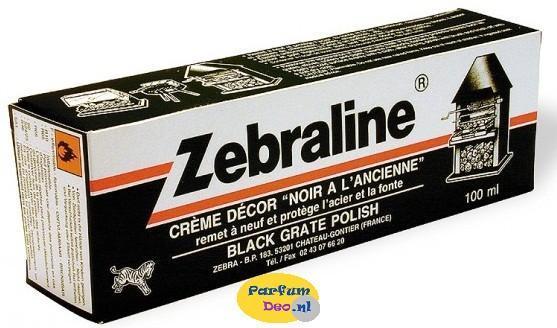 Zebraline black grate polish kachelpoets tube 100 ml