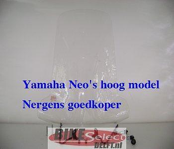 Nieuw windscherm, aanbieding hoog model Yamaha Neo