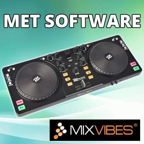 MIDI Controller voor de beginnende DJ. Inclusief software