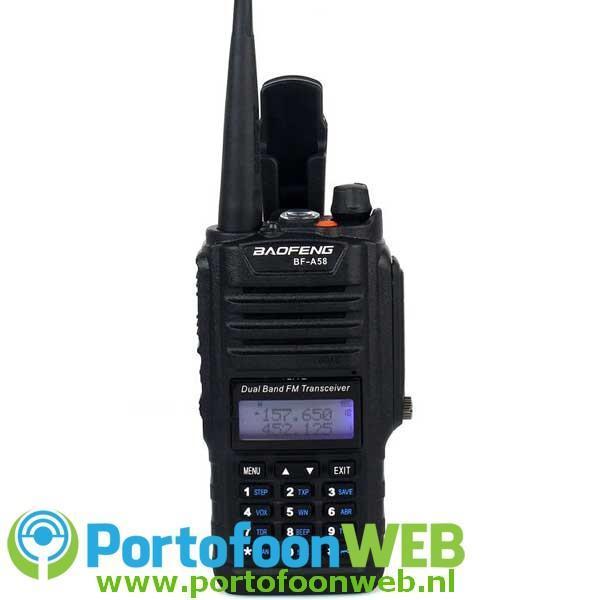 Baofeng BF-A58 Dualband VHF/UHF IP67 Portofoon Waterdicht