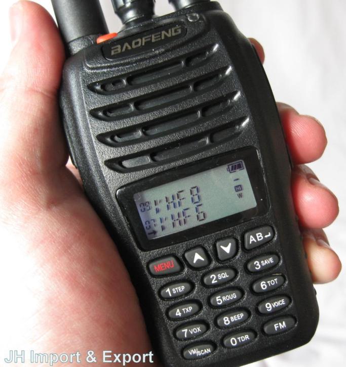 Baofeng Hand Marifoon 88 VHF Kanalen 5 Watt NIEUW!
