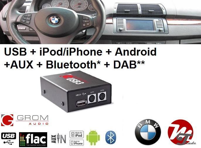 BMW Bluetooth* AUX USB MP3 interface / adapter