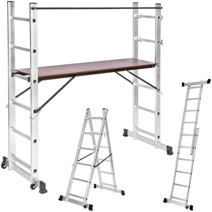 multifunctionele ladder steiger stelling, opvouwbaar 401668