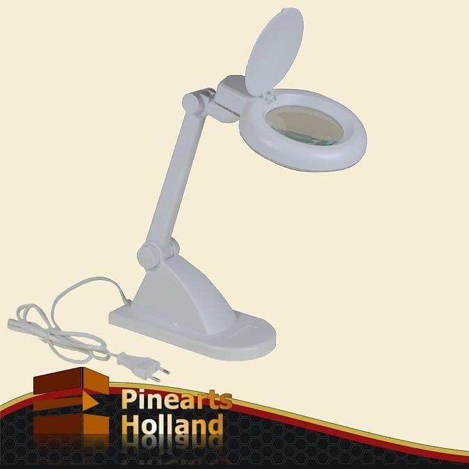 Handige Vergrotingslamp, Loeplamp (Wit) --- € 24,99 !