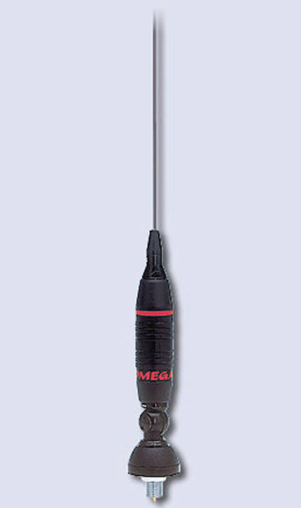 Sirio Omega mobiele flexibele 27MC antenne 95 cm met DV voet