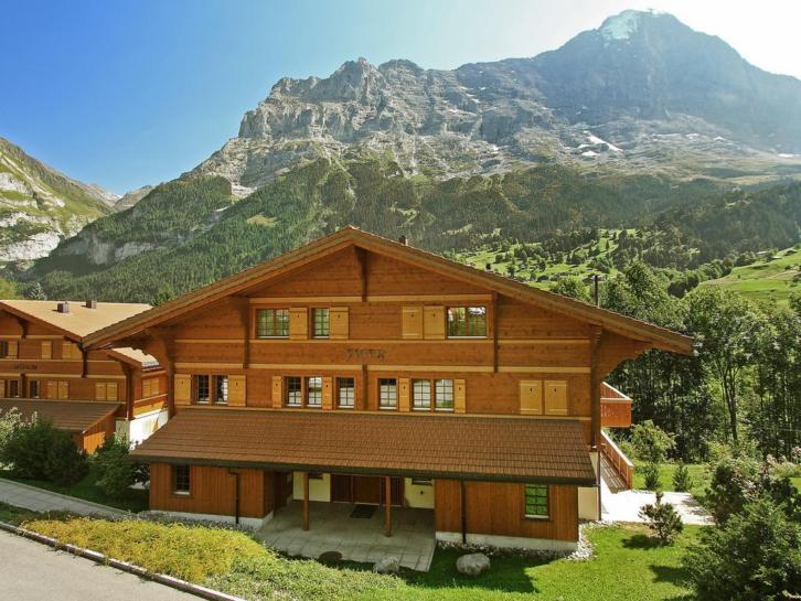 Modern appartement in Grindelwald, 800 m van de skilift