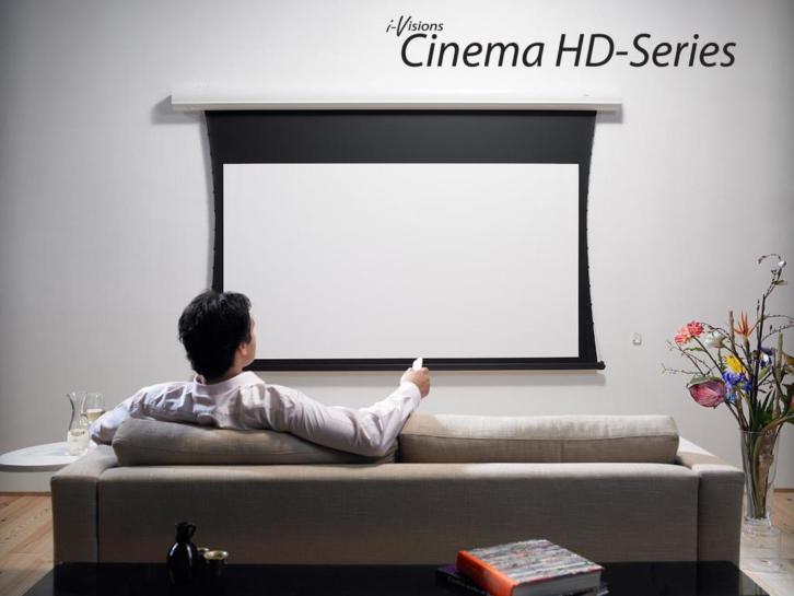 IVISIONS Cinema HD-Series projectiescherm vanaf EURO 639,00