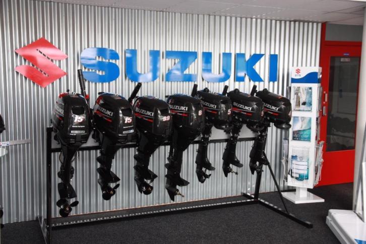 Overjarige Suzuki motoren van 5 t/m 15 pk