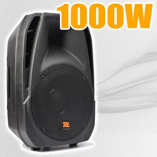 1000W Speaker 12" met ingebouwde versterker *Gratis in huis!