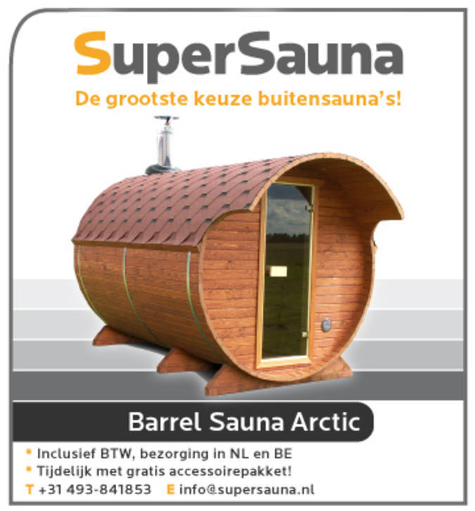Barrel Sauna - Buiten Sauna nu MEGA aanbieding