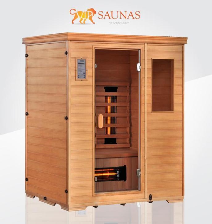 3 persoons XL Relax Infrarood cabine €999 - Gratis Levering