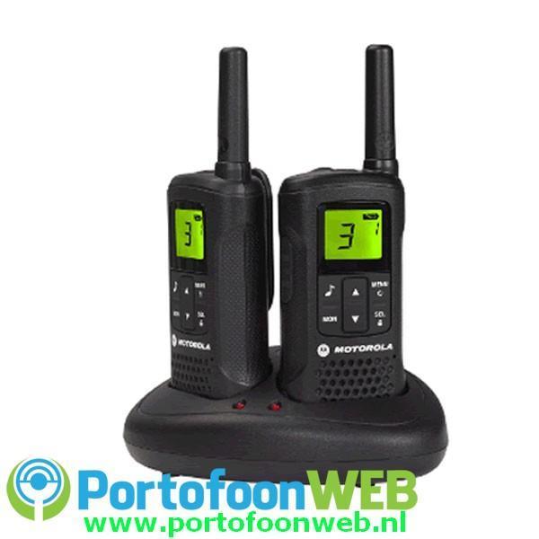 Motorola TLKR T60 Twin Pack PMR Portofoons met Babyfoon Func