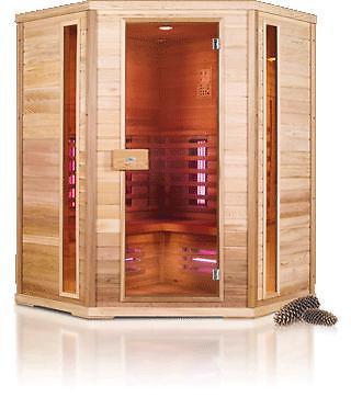3 persoons Nobel Infrarood sauna €2599 met Gratis Levering!