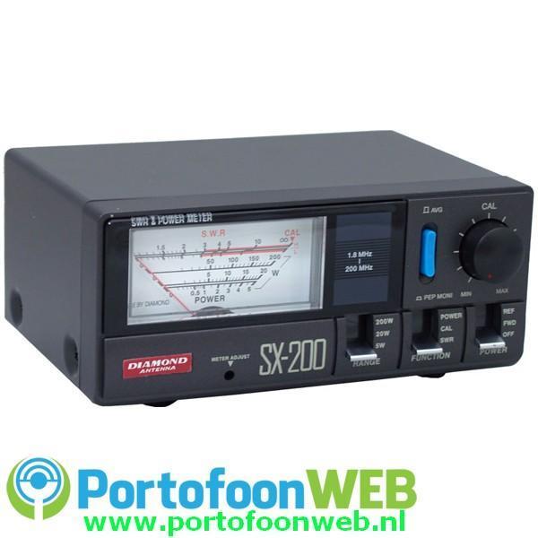Diamond SX-200 SWR / Power meter 1.6 - 200 Mhz
