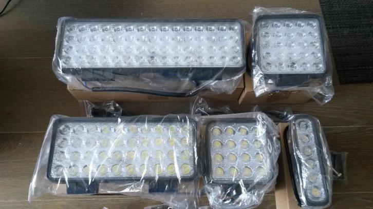 Uitverkoop: LED werklampen Ledbar Lichtbalk alle wattages