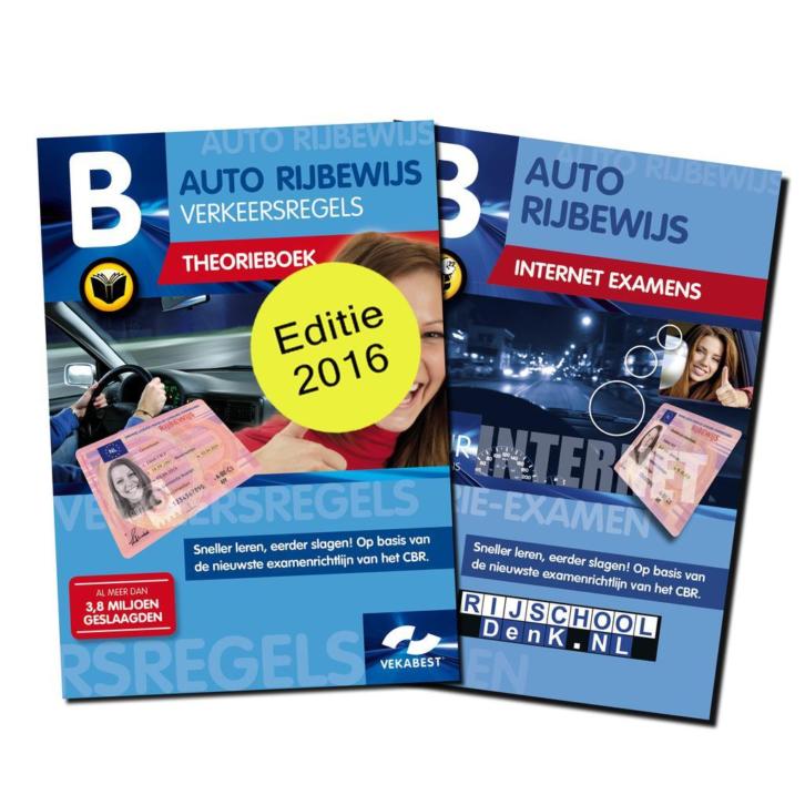 Theorieboek Auto Rijbewijs B - met Online 2016