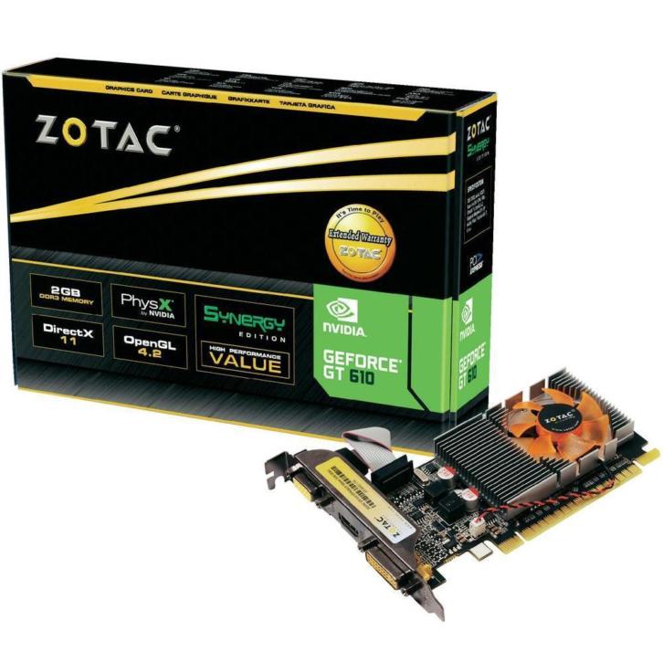 Zotac GT610 2 GB grafische kaart