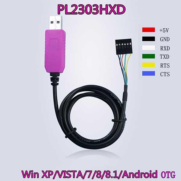 PL2303HXD USB naar UART TTL kabel