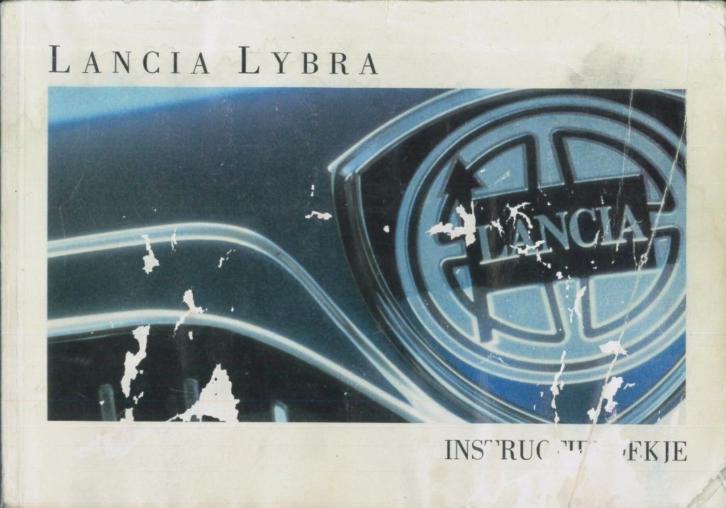 1999 Lancia Lybra instructieboekje handleiding Nederlands