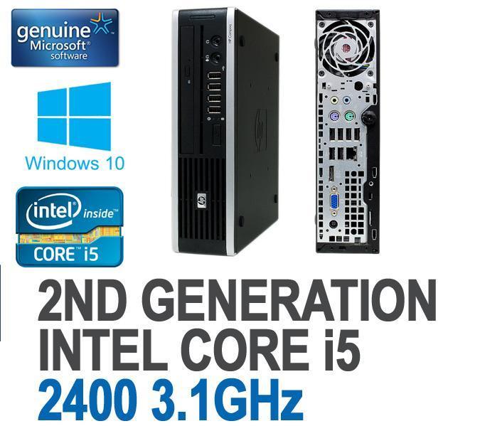 STUNT!HP 8200 Elite USDT Intel Core i5 4GB 320GB 10x USB W10