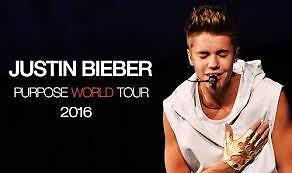 Justin Bieber VIP Golden Circle 8 oktober 2016 Gelderdome!!!