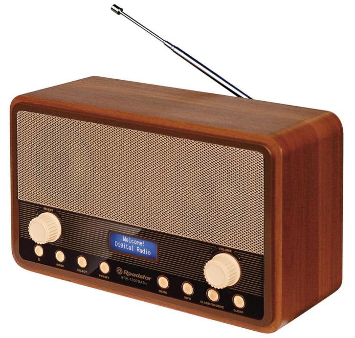 Retro Radio Roadstar HRA-1300DAB (Draadloze Radio's)