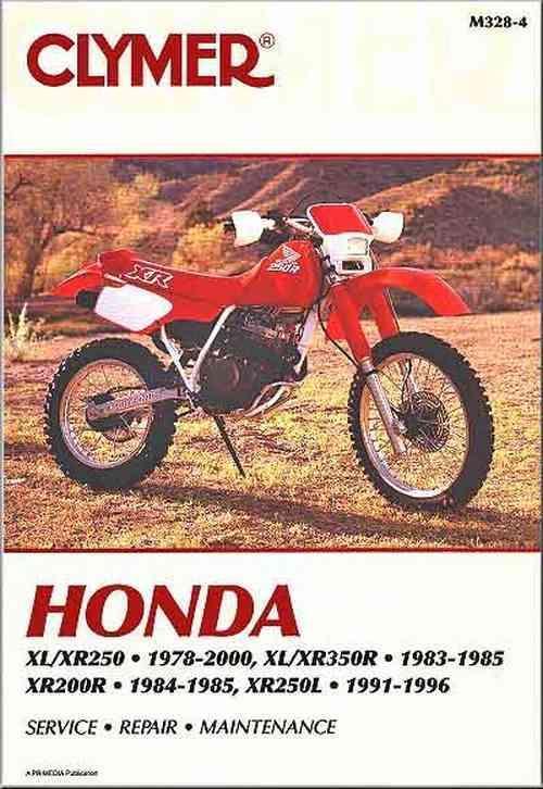 Werkplaatshandboek Honda XR