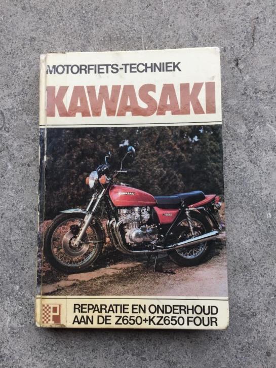 Kawasaki z650 reparatieboek