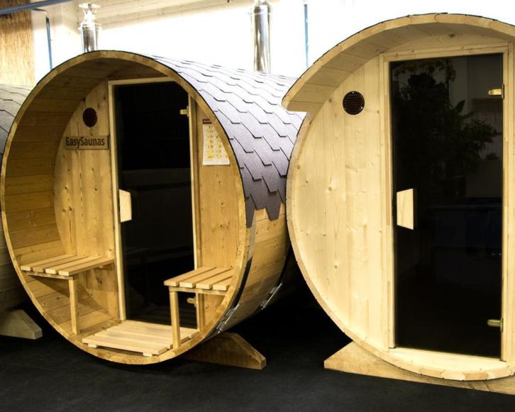 Stijlvolle Finse barrelsaunas | BEKIJK NU de barrel sauna