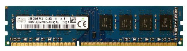 8 GB RAM Hynix PC3l-12800r ddr3-1600 hmt31gr7efr4a-pb