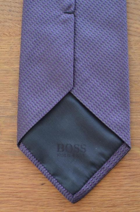 Zijde Hugo Boss stropdas accessoire das