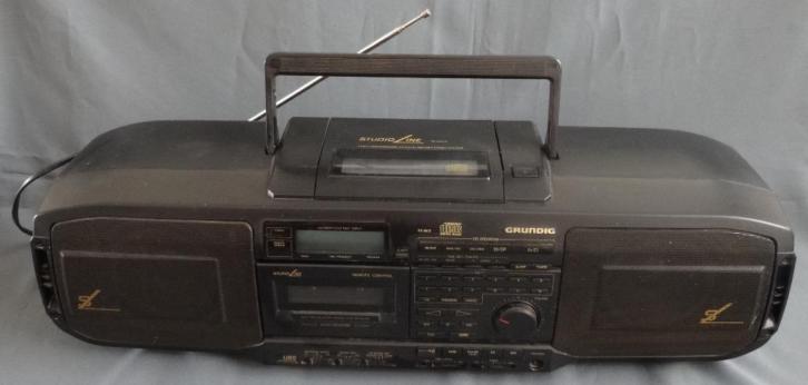 GRUNDIG RR 9900 STUDIO LINE draagbare radio cd speler GHETTO