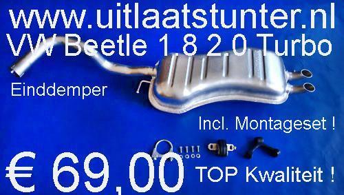 Uitlaat VW Beetle 1.8 € 69,00 Voorraad