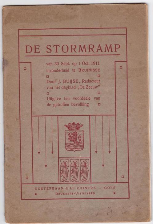 De Stormramp 30 sept 1 oct 1911 Bruinisse
