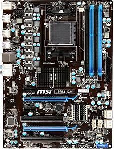 MSI 970A-G43 - Socket AM3+ - ATX