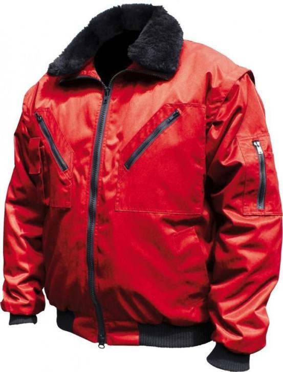 M-Wear Pilotjack rood (Piloten jacks, Werkjassen)