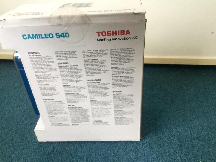 Videocamera Toshiba Camileo S40