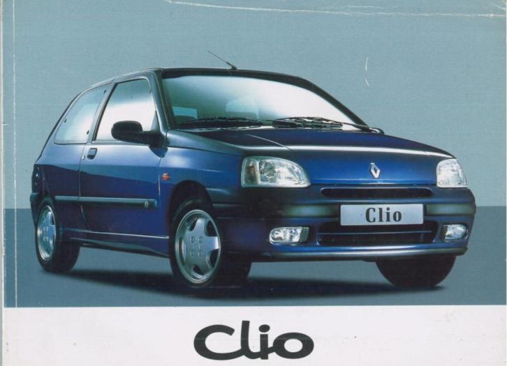 1997 Renault Clio instructieboekje handleiding Nederlands