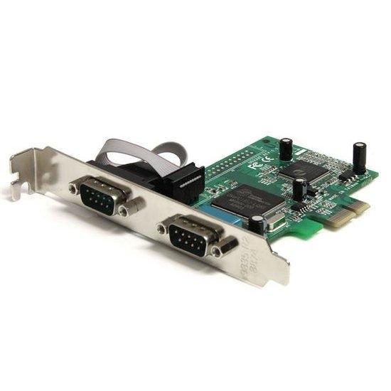 2 Port PCIe RS232 Serial Adapter Card (Computercomponenten)
