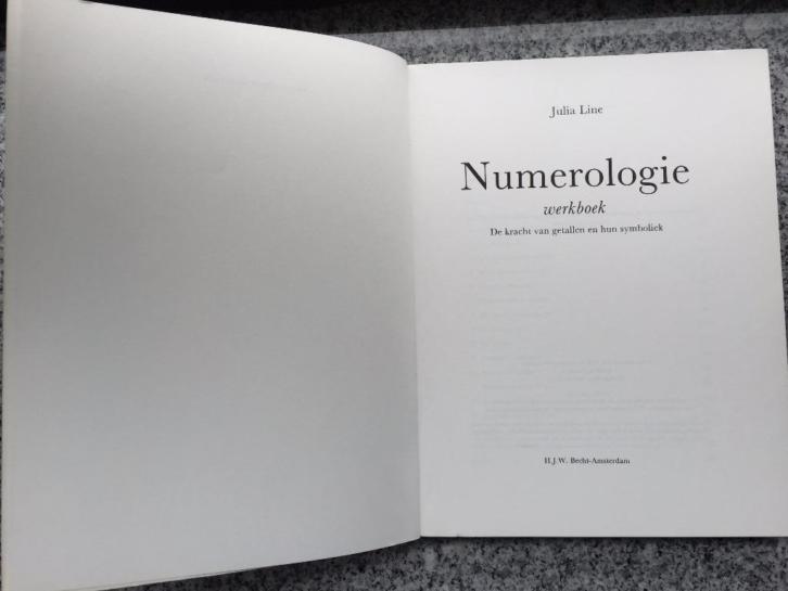 Numerologie werkboek (Julia Line)