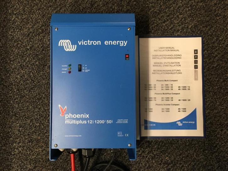 Victron Phoenix 12V 1200W 50A inverter / lader ZGAN