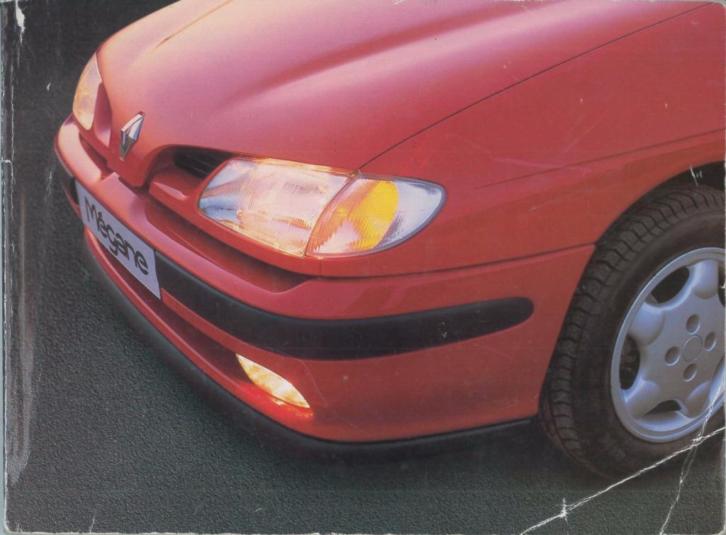 1997 Renault Mégane instructieboekje handleiding Nederlands