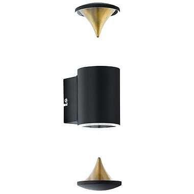 EGLO LED wandlamp Penalva 1 - 33,5 cm - zwart