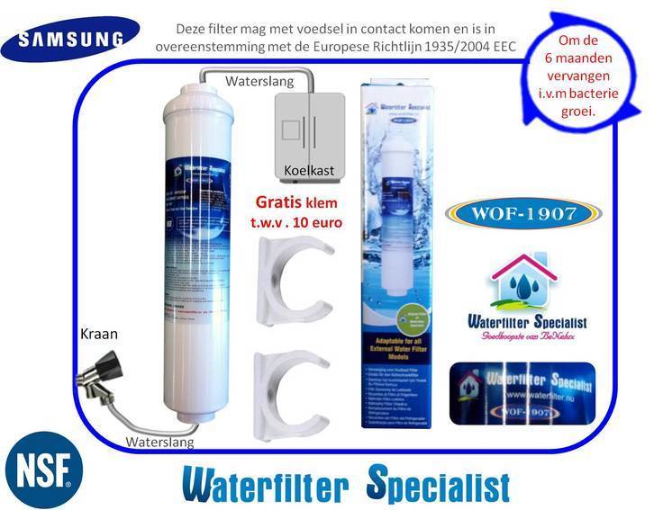 Samsung DA29-10105J & LG 3890JC2990A waterfilter vn WOF-1907
