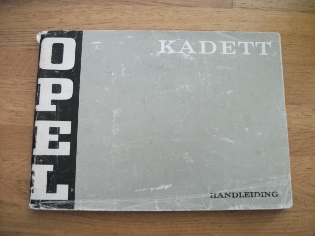 Opel Kadett handleiding