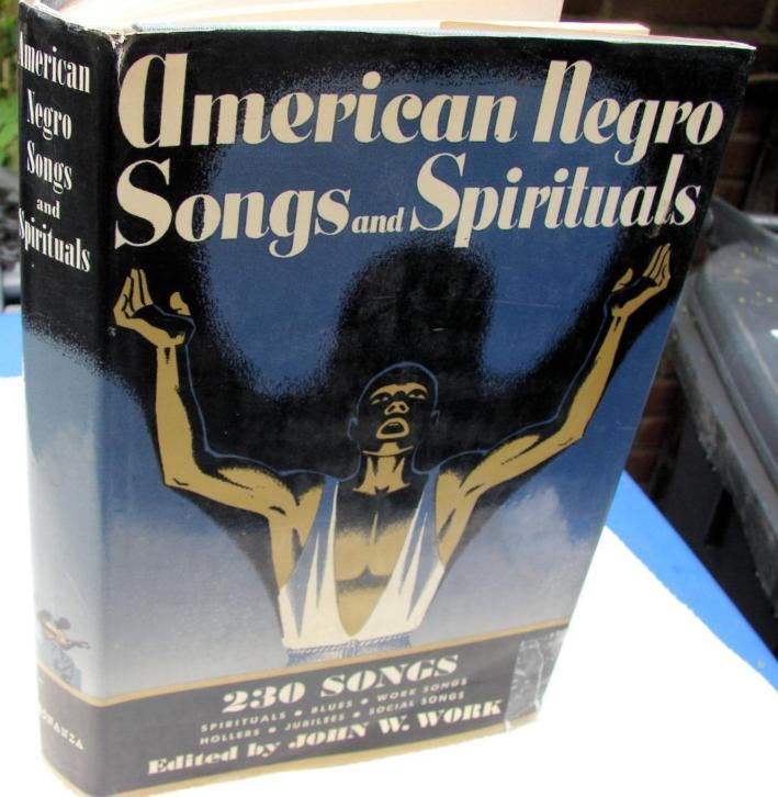 AMERICAN NEGRO SONGS SPIRITUALS notenschrift (foto's)