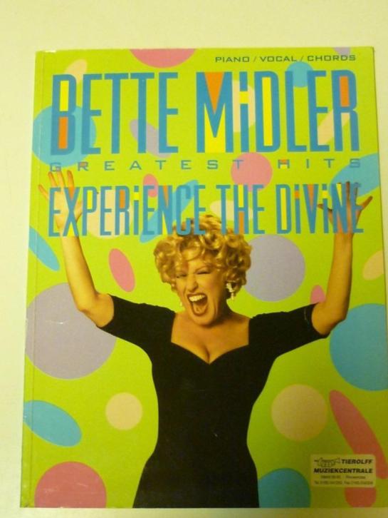 Bladmuziek Bette Midler Greatest hits